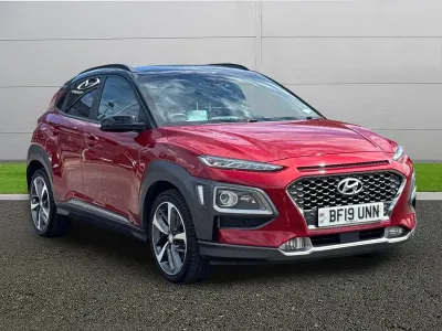 Used Hyundai Kona Premium 177 HP (130 kW) 2019 Red SUV