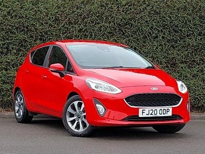 Used Ford Fiesta Trend 95 HP (69 kW) 2020 Red Hatchback