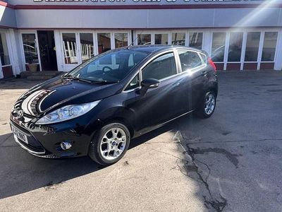 Used Ford Fiesta Zetec 82 HP (60 kW) 2012 Black Hatchback