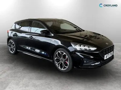 Used Ford Focus ST-Line X 125 HP (91 kW) 2021 Black Hatchback