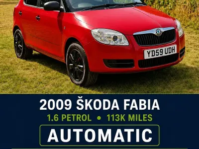 Used Skoda Fabia 2009 Red Hatchback