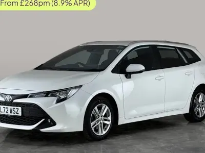 Used Toyota Corolla 122 HP (89 kW) 2023 White Estate