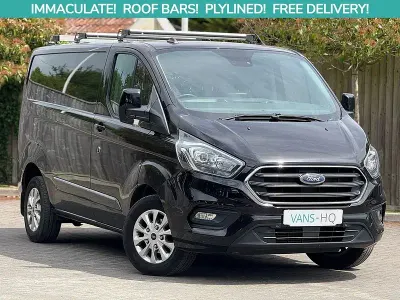 Used Ford Transit Custom Limited 130 HP (95 kW) 2023 Black Van