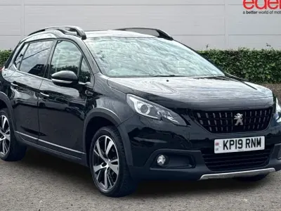 Used Peugeot 2008 GT-line 110 HP (80 kW) 2019 Black SUV