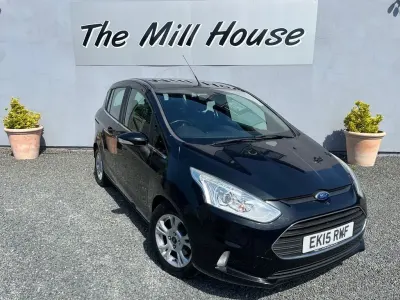 Used Ford B-MAX Zetec 95 HP (69 kW) 2015 Black MPV