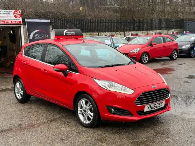 Used Ford Fiesta Zetec 2016 Red Hatchback