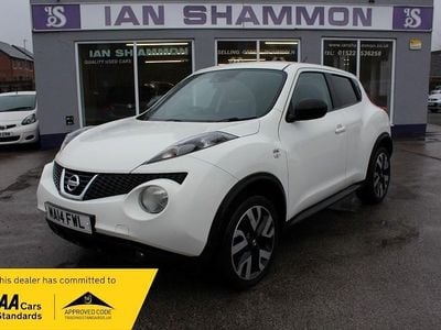 Used Nissan Juke N-TEC 2014 White SUV