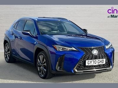 Used Lexus UX 250h Sport Line 184 HP (135 kW) 2020 Blue SUV