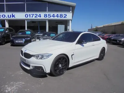 Used BMW 420 M Sport 2014 White Coupe