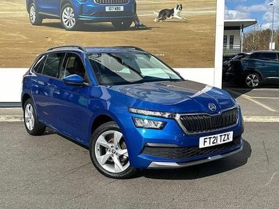 Used Skoda Kamiq SE Drive 108 HP (79 kW) 2021 Blue SUV