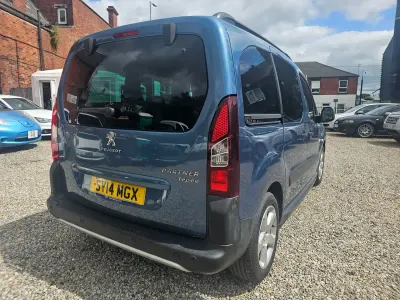 Used Peugeot Partner Tepee Outdoor 2014 Blue MPV