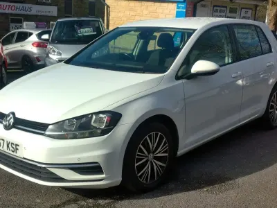Second-hand VW Golf VII SE 125 CP (91 kW) 2017 Alb Hatchback