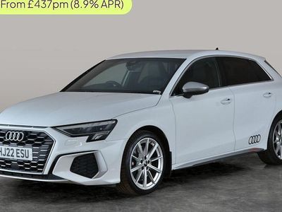 Begagnad Audi S3 Sportback Advanced 310 HK (228 kW) 2022 Vit Halvkombi