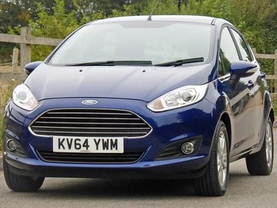 Used Ford Fiesta Zetec 82 HP (60 kW) 2014 Blue Hatchback