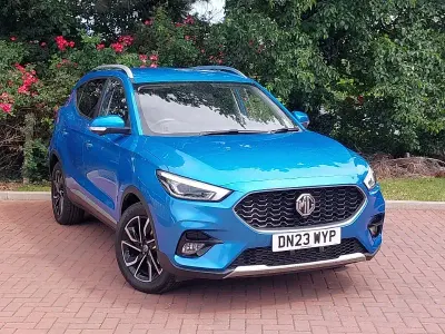 Used MG ZS Exclusive 111 HP (81 kW) 2023 Blue SUV