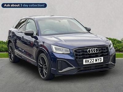Used Audi Q2 Black Edition 108 HP (79 kW) 2022 Blue SUV