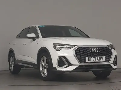 Used Audi Q3 S-Line 150 HP (110 kW) 2022 White SUV