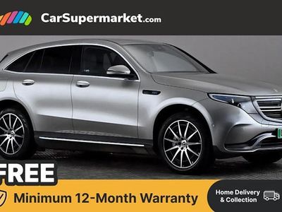 Used Mercedes EQC400 AMG line 300 kW (408 HP) 2022 Silver SUV