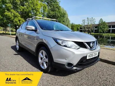Used Nissan Qashqai N-TEC 130 HP (95 kW) 2015 Silver SUV
