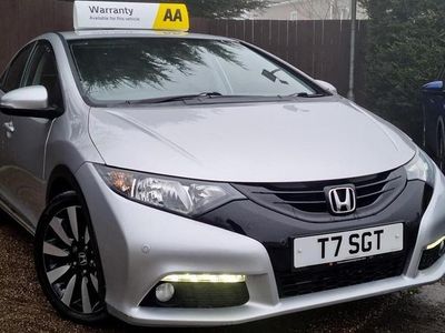 Silver Used 2014 Honda Civic SE Plus Hatchback | £7,295 (Fair price)