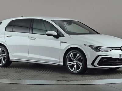 Used VW Golf VIII R-line 150 HP (110 kW) 2022 White Hatchback
