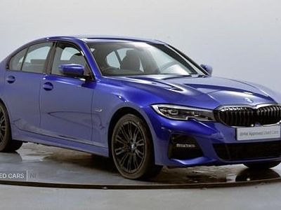 Used BMW 330e M Sport 288 HP (211 kW) 2021 Blue Sedan