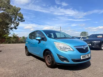 Used Vauxhall Meriva S 2010 Blue MPV