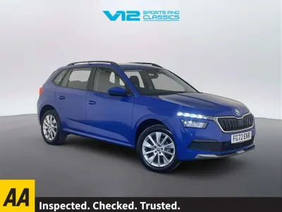 Used Skoda Kamiq SE 110 HP (80 kW) 2022 Blue SUV