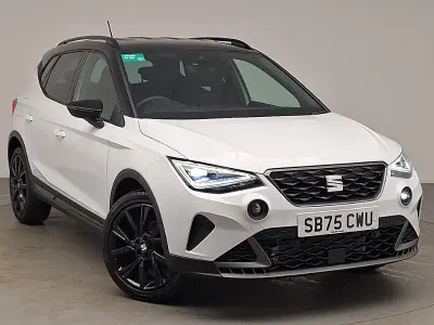 Ny Seat Arona Black Edition 115 HK (84 kW) 2026 Vit SUV