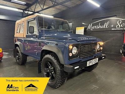 Blue Used 2012 Land Rover Defender SUV | £32,999 (A bit pricey)
