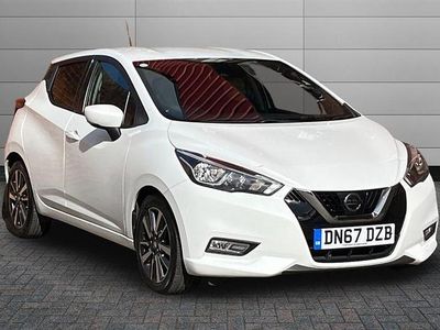 Used Nissan Micra N-Connecta 90 HP (66 kW) 2017 White Hatchback