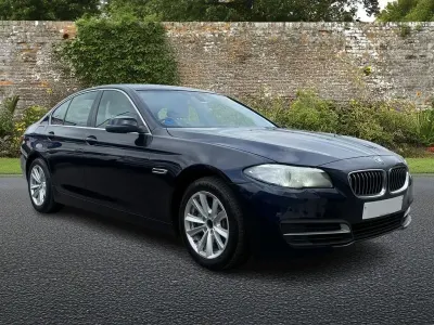 Used BMW 518 2013 Blue Sedan