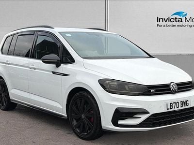 Used VW Touran R-line 150 HP (110 kW) 2020 Pure white MPV