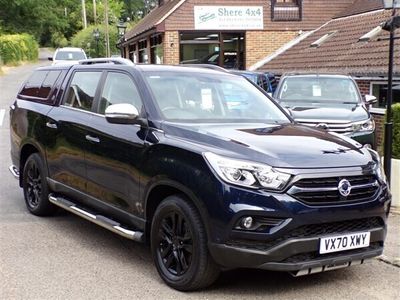 used Ssangyong Musso 2.2 SARACEN Double cab-Manual-Hard top-1 Owner-NO VAT TO PAY 4dr