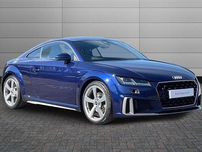 Used Audi TT S-Line 197 HP (144 kW) 2022 Blue Coupe