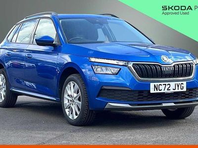 Used Skoda 110 R SE 81 HP (59 kW) 2022 Race blue metallic Estate