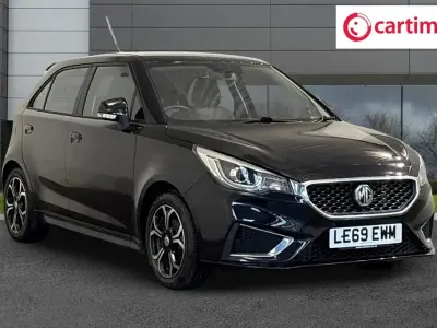 Used MG MG3 Exclusive 106 HP (77 kW) 2020 Black Hatchback