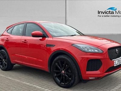 Red Used 2020 Jaguar E-Pace Chequered Flag SUV | £14,599 (Good price)