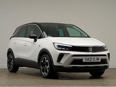 White Used 2021 Vauxhall Crossland Elite SUV | £9,998 (Fair price)