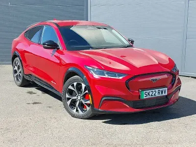 Used Ford Mustang Mach-E Standard Range 197 kW (269 HP) 2022 Red SUV