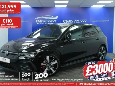 Used VW Golf VII GTD 200 HP (147 kW) 2021 Black Hatchback