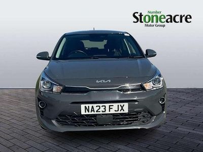Used Kia Rio 83 HP (61 kW) 2023 Grey Hatchback