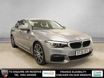 Used BMW 520 M Sport 190 HP (139 kW) 2020 Blue Sedan