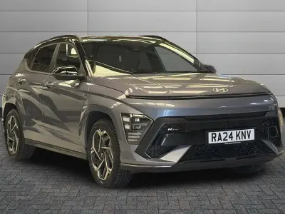 Used Hyundai Kona N Line 141 HP (103 kW) 2024 Blue SUV