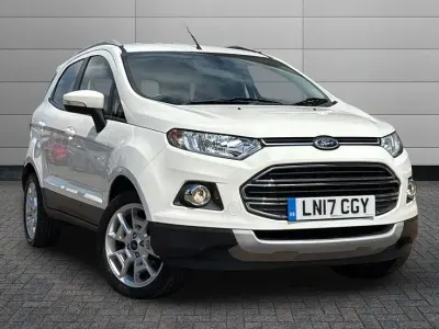 Used Ford Ecosport Titanium 112 HP (82 kW) 2017 White SUV