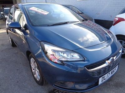 Second-hand Vauxhall Corsa Design Edition 75 CP (55 kW) 2017 Albastru Hatchback
