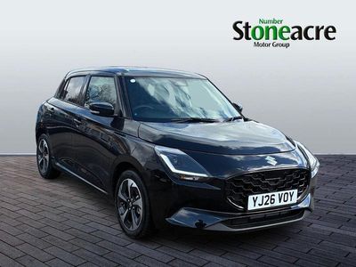 New Suzuki Swift 82 HP (60 kW) 2026 Black Hatchback