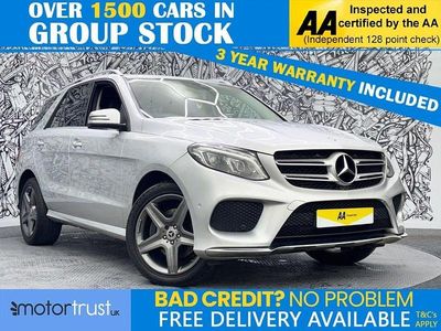 Used Mercedes GLE250 AMG line 204 HP (150 kW) 2016 Silver Estate