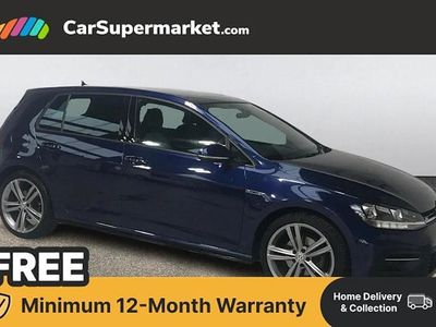 Used VW Golf VII R-line 150 HP (110 kW) 2019 Blue Hatchback