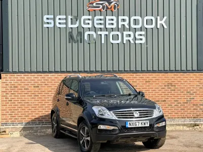 Used SsangYong Rexton 2017 Black SUV